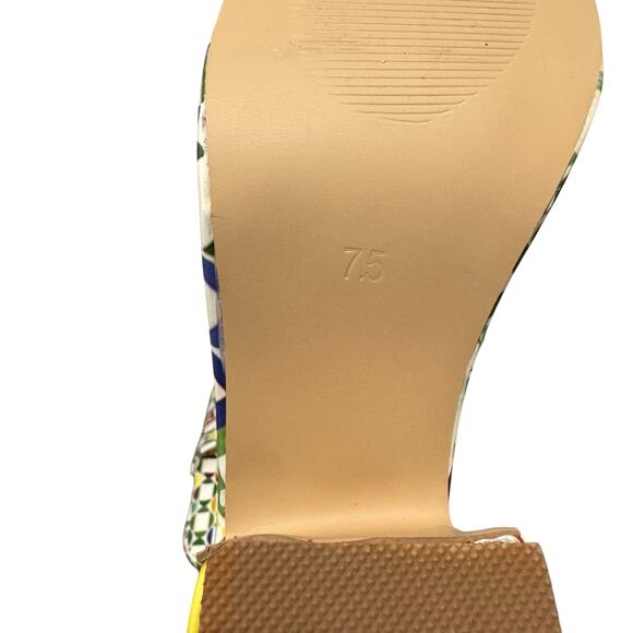 FSJ Funny See Jill Multicolored platform Heels - Picture 2 of 12